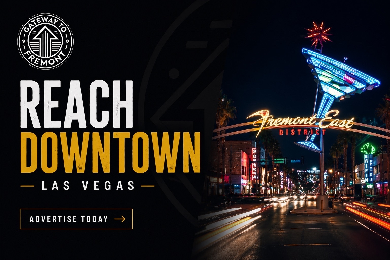 Reach Downtown Las Vegas