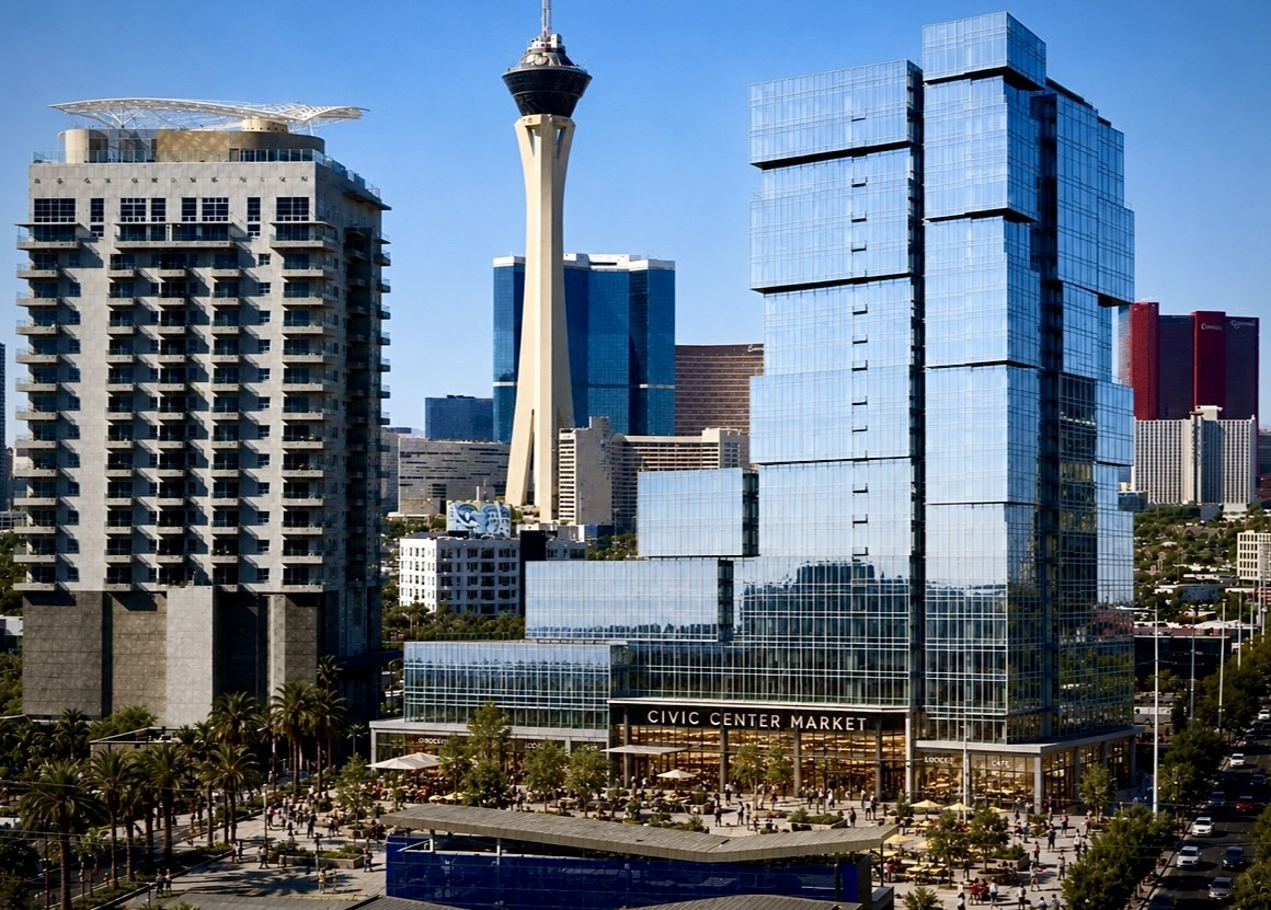 Vacant RTC-controlled land near the Bonneville Transit Center in downtown Las Vegas